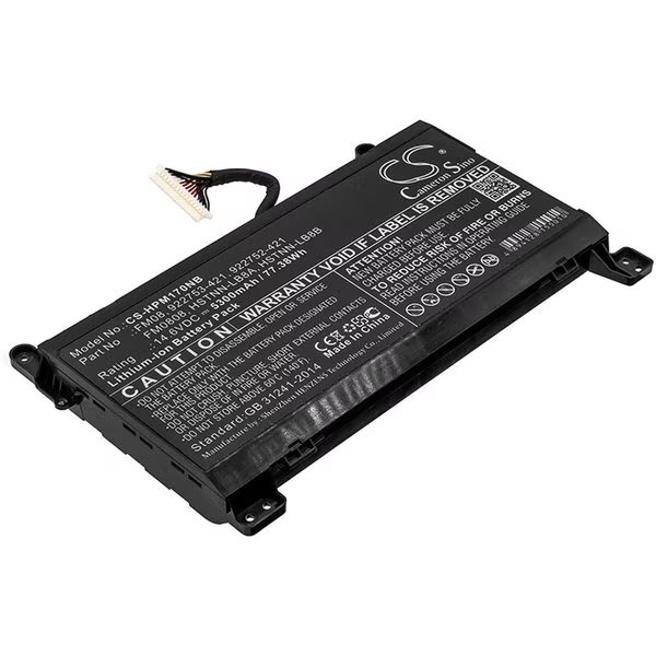 Replacement For Hp Hewlett Packard Omen 17-An054Tx Battery, Ilc, Mfr#: OMEN 17-AN054TX